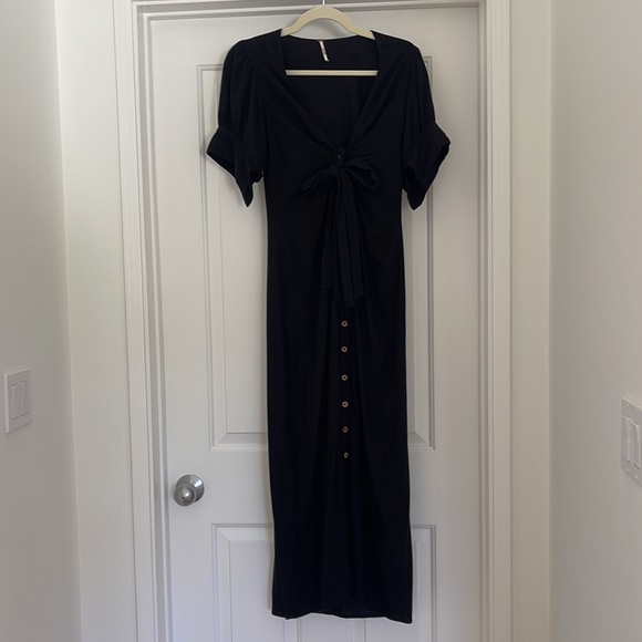 Free People Vintage Summer Midi Dress - Picture 4 of 8